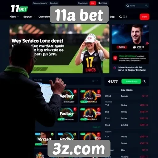 Experiência do usuário no site 11a bet